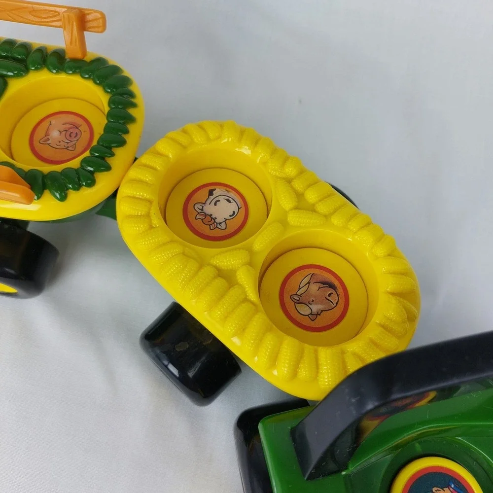 JOHN DEERE Tractor wMusic Sound Tractor Rig ONLY Little People FisherPrice Works